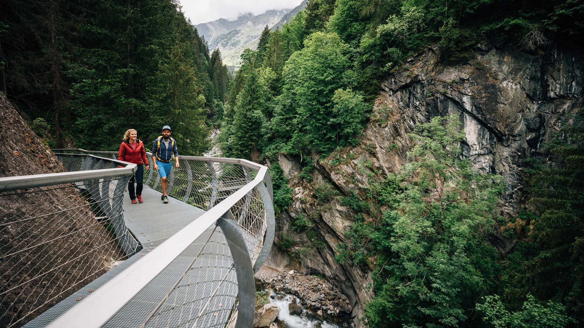 Il sentiero “Passer­schluchtenweg”